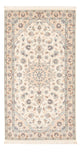 Perserteppich - Nain - Premium - 140 x 75 cm - creme