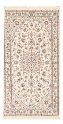 Perserteppich - Nain - Premium - 141 x 75 cm - creme