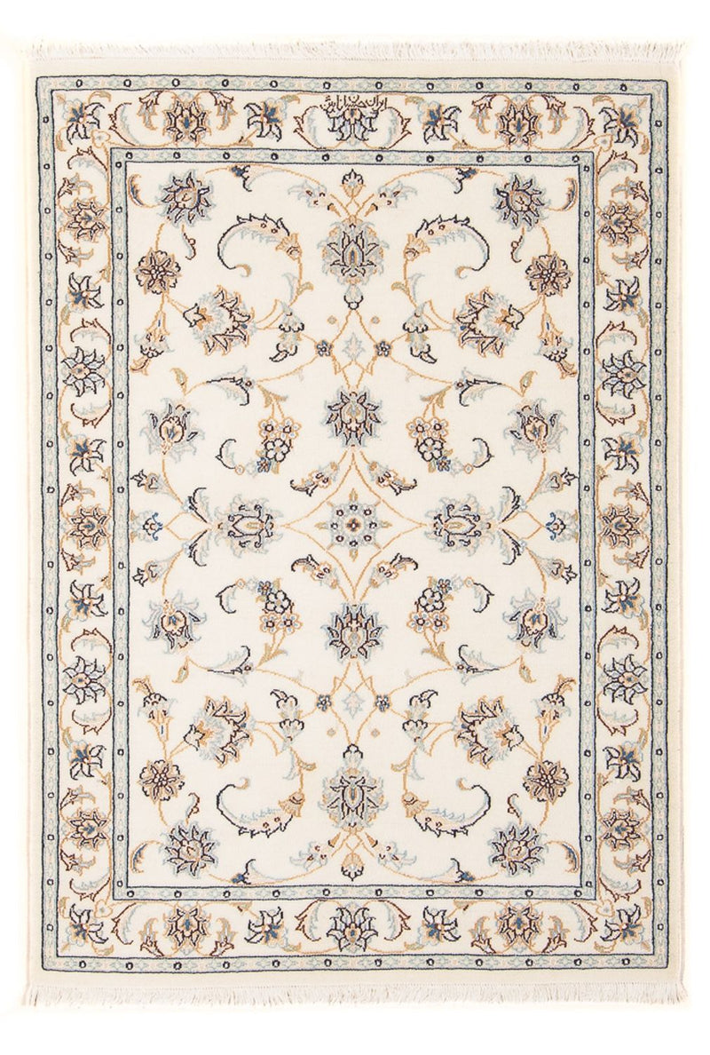 Perserteppich - Nain - Premium - 118 x 80 cm - creme