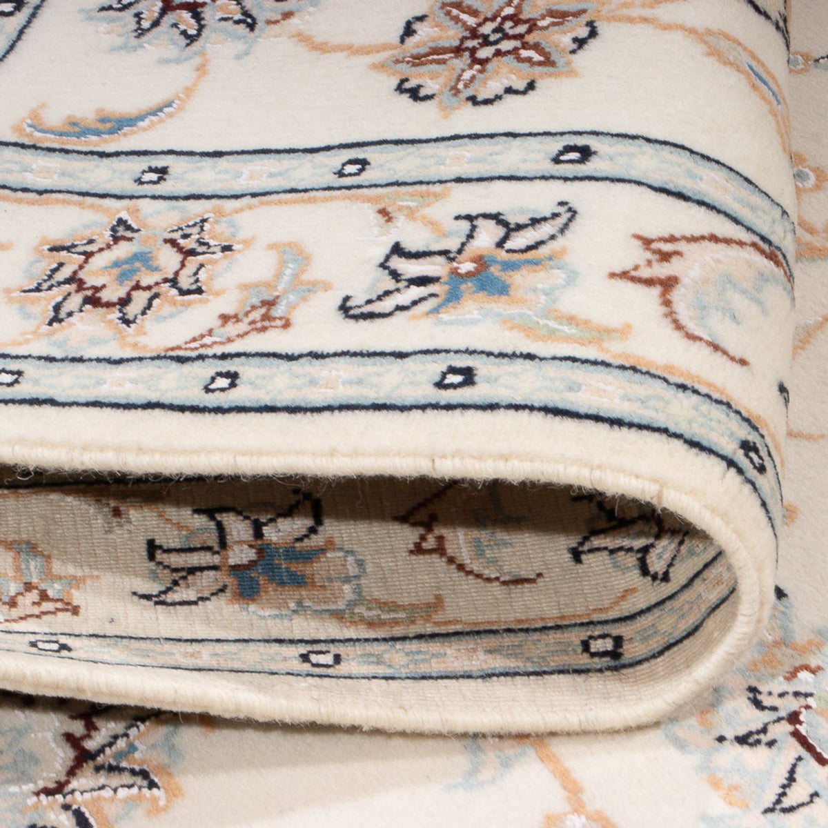 Perserteppich - Nain - Premium - 118 x 80 cm - creme