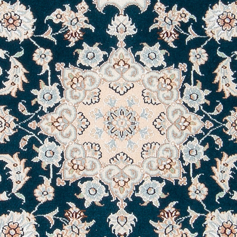 Perserteppich - Nain - Premium - 117 x 80 cm - dunkelgrün