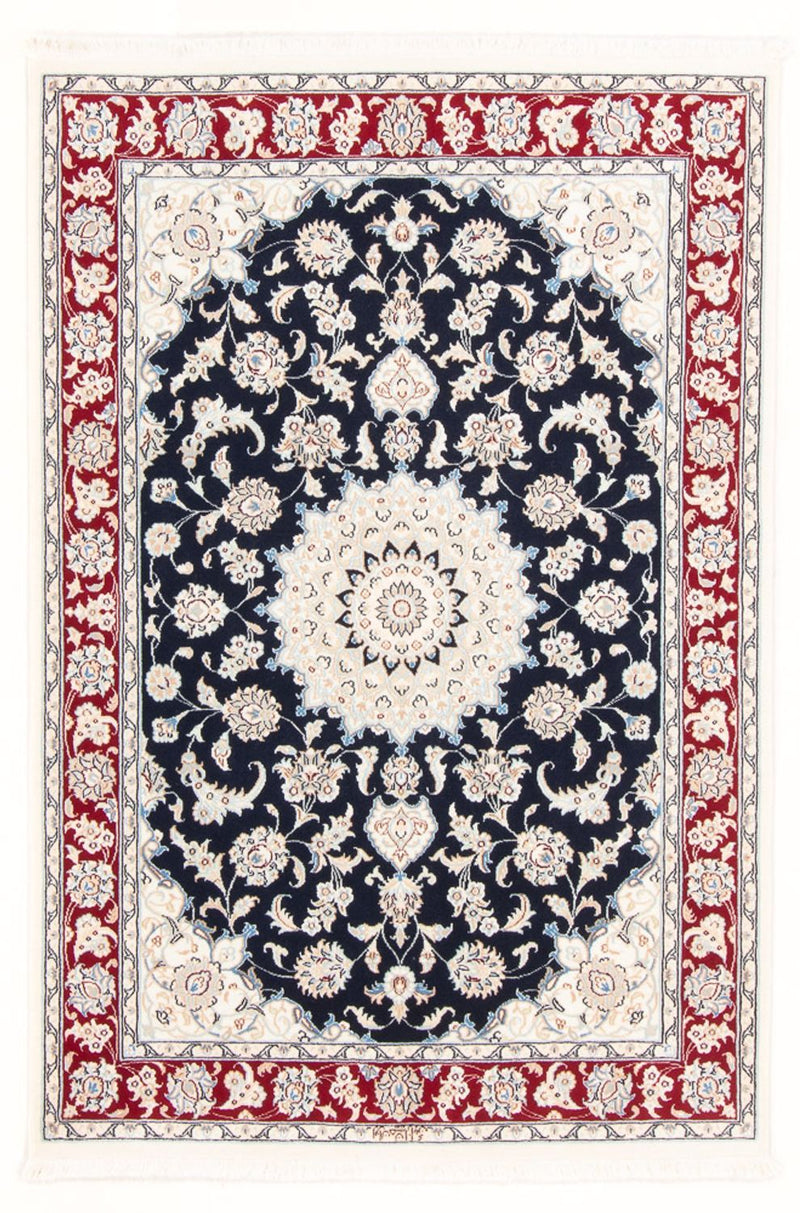 Perserteppich - Nain - Royal - 158 x 108 cm - dunkelblau