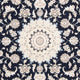 Perserteppich - Nain - Royal - 158 x 108 cm - dunkelblau