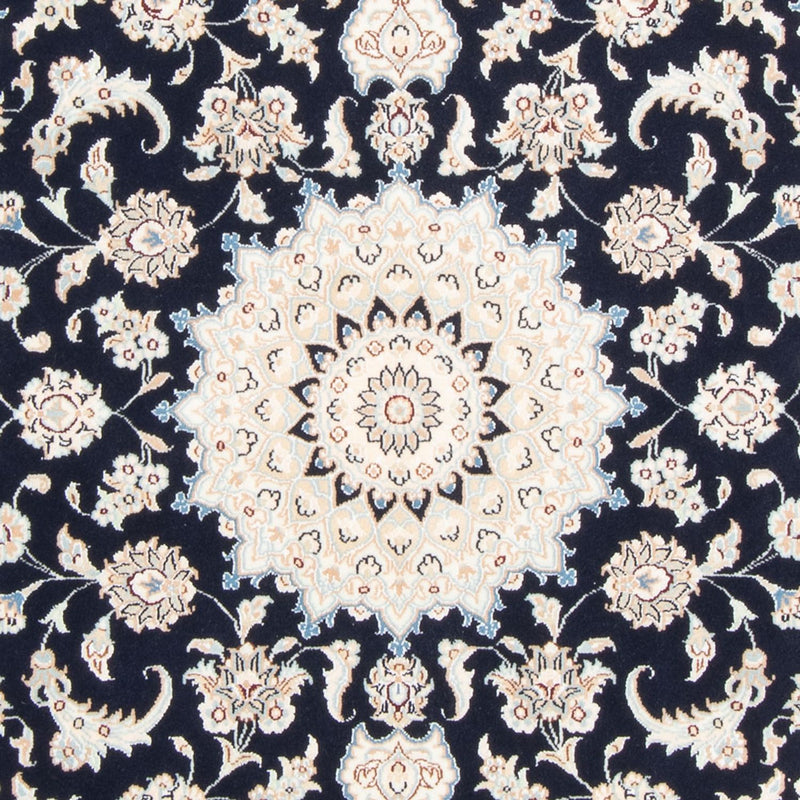 Perserteppich - Nain - Royal - 158 x 108 cm - dunkelblau