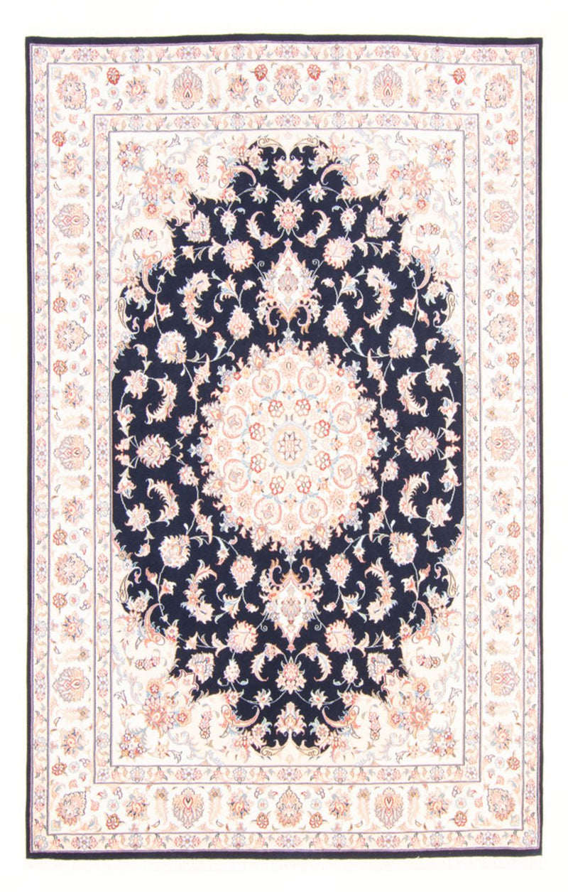 Perserteppich - Täbriz - Royal - 245 x 167 cm - dunkelblau