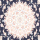 Perserteppich - Täbriz - Royal - 245 x 167 cm - dunkelblau