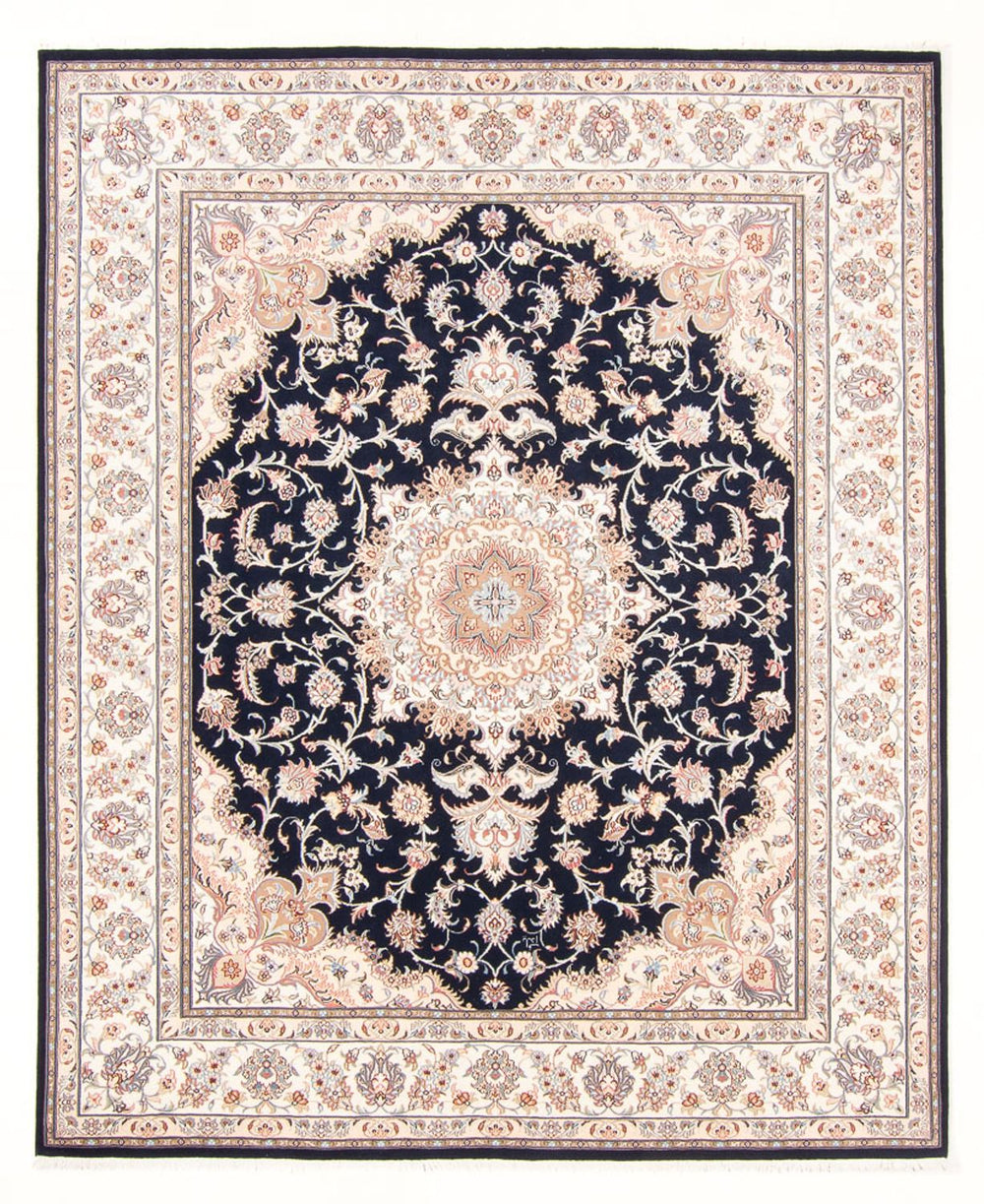 Perserteppich - Täbriz - Royal - 250 x 200 cm - dunkelblau