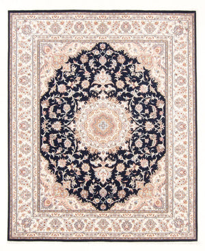 Perserteppich - Täbriz - Royal - 250 x 200 cm - dunkelblau