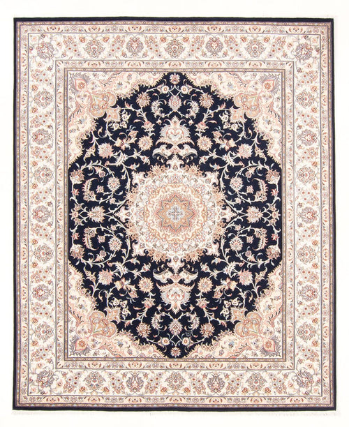 Perserteppich - Täbriz - Royal - 250 x 200 cm - dunkelblau