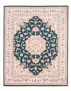 Perserteppich - Täbriz - Royal - 251 x 195 cm - grün
