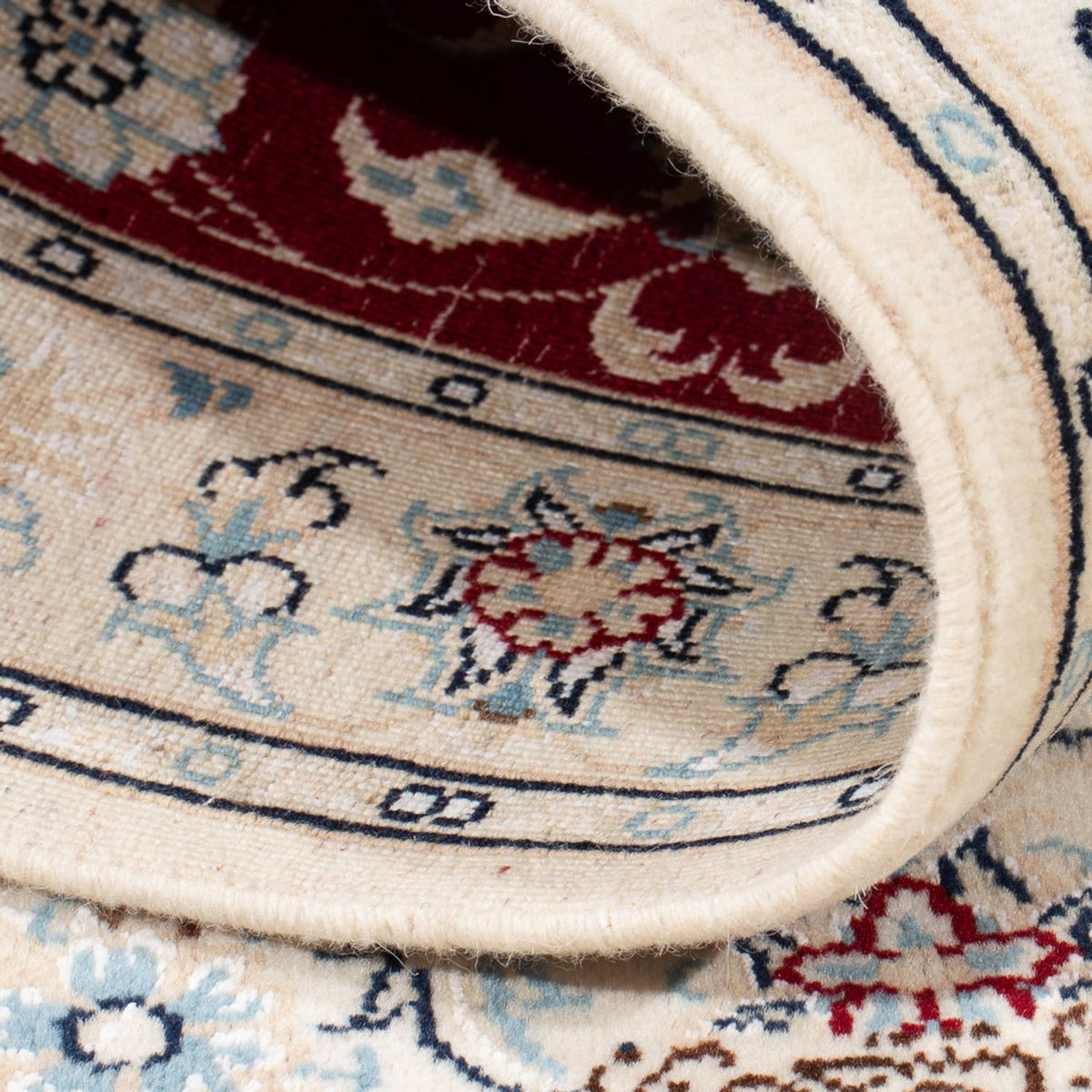 Perserteppich - Nain - Premium - 119 x 80 cm - rot