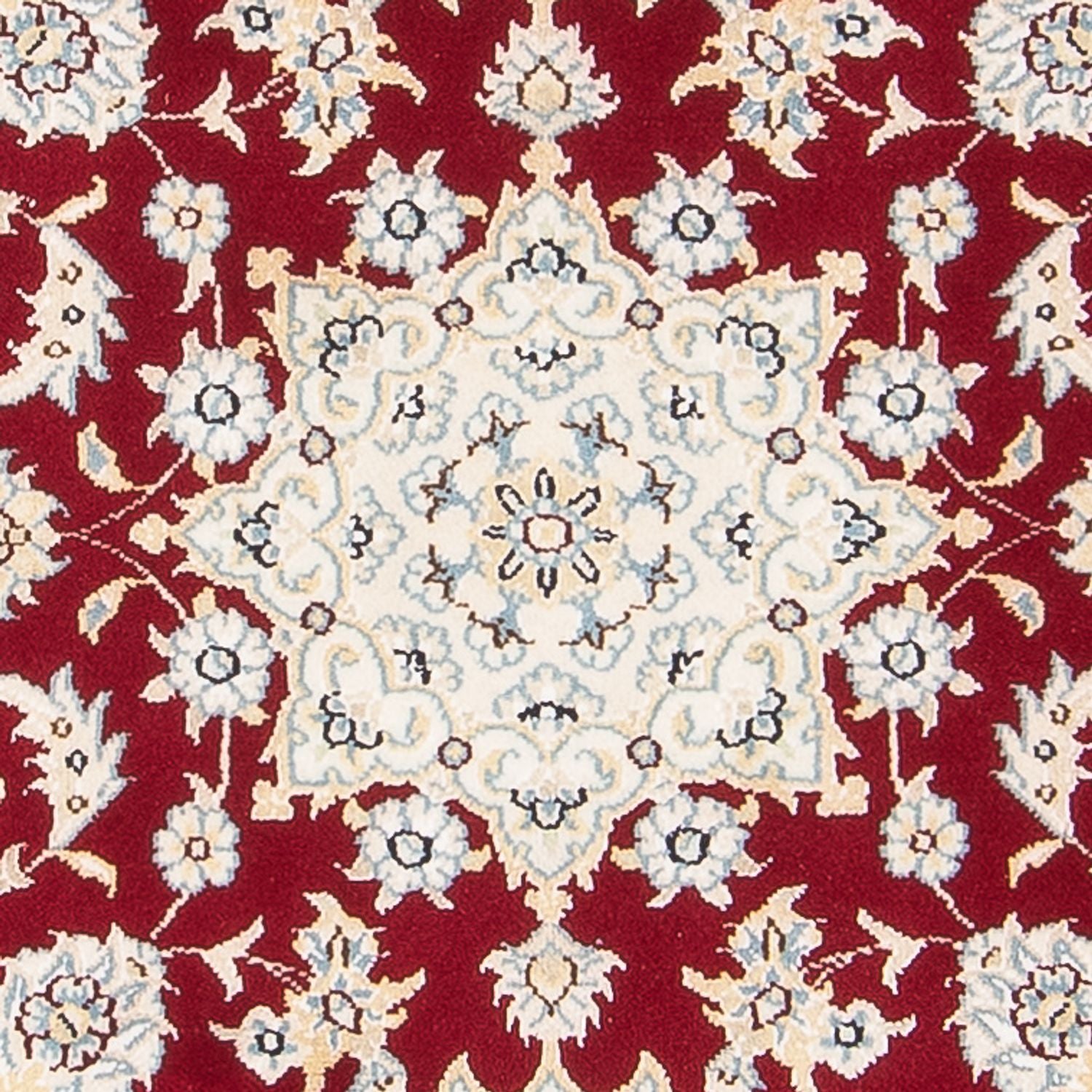Perserteppich - Nain - Premium - 117 x 81 cm - rot