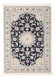 Perserteppich - Nain - Premium - 117 x 78 cm - dunkelblau