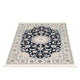 Perserteppich - Nain - Premium - 117 x 78 cm - dunkelblau