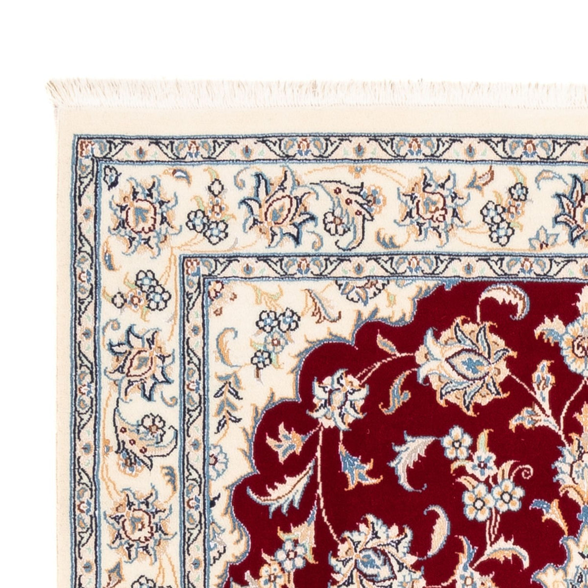 Perserteppich - Nain - Premium - 161 x 107 cm - rot