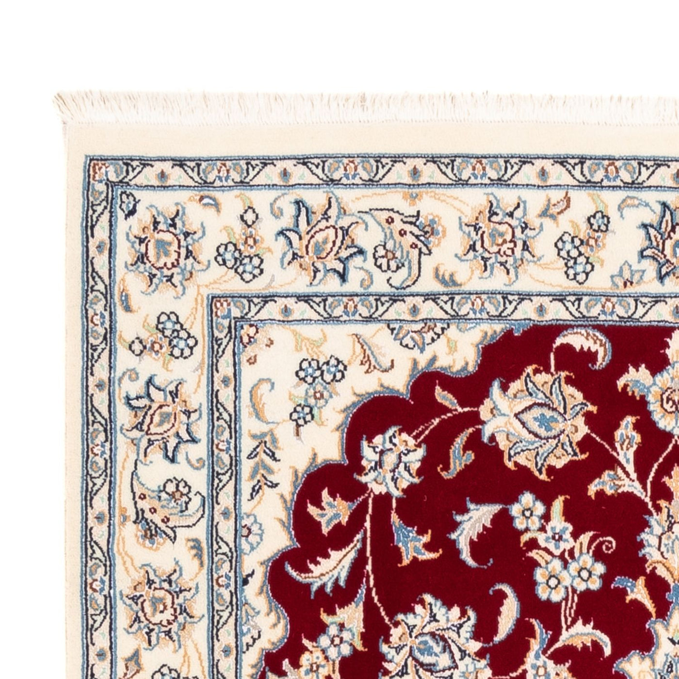 Perserteppich - Nain - Premium - 161 x 107 cm - rot