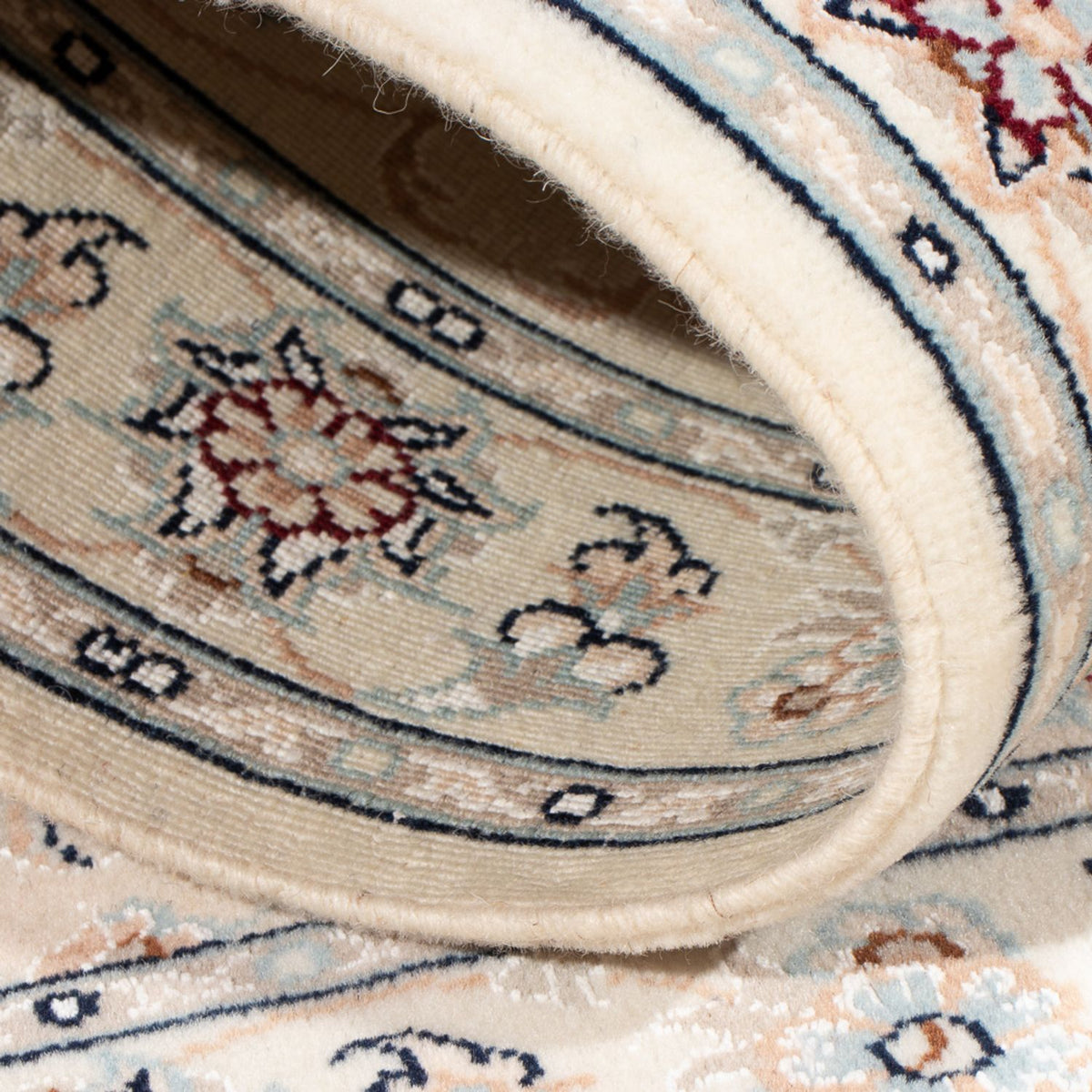 Perserteppich - Nain - Premium - 117 x 78 cm - creme