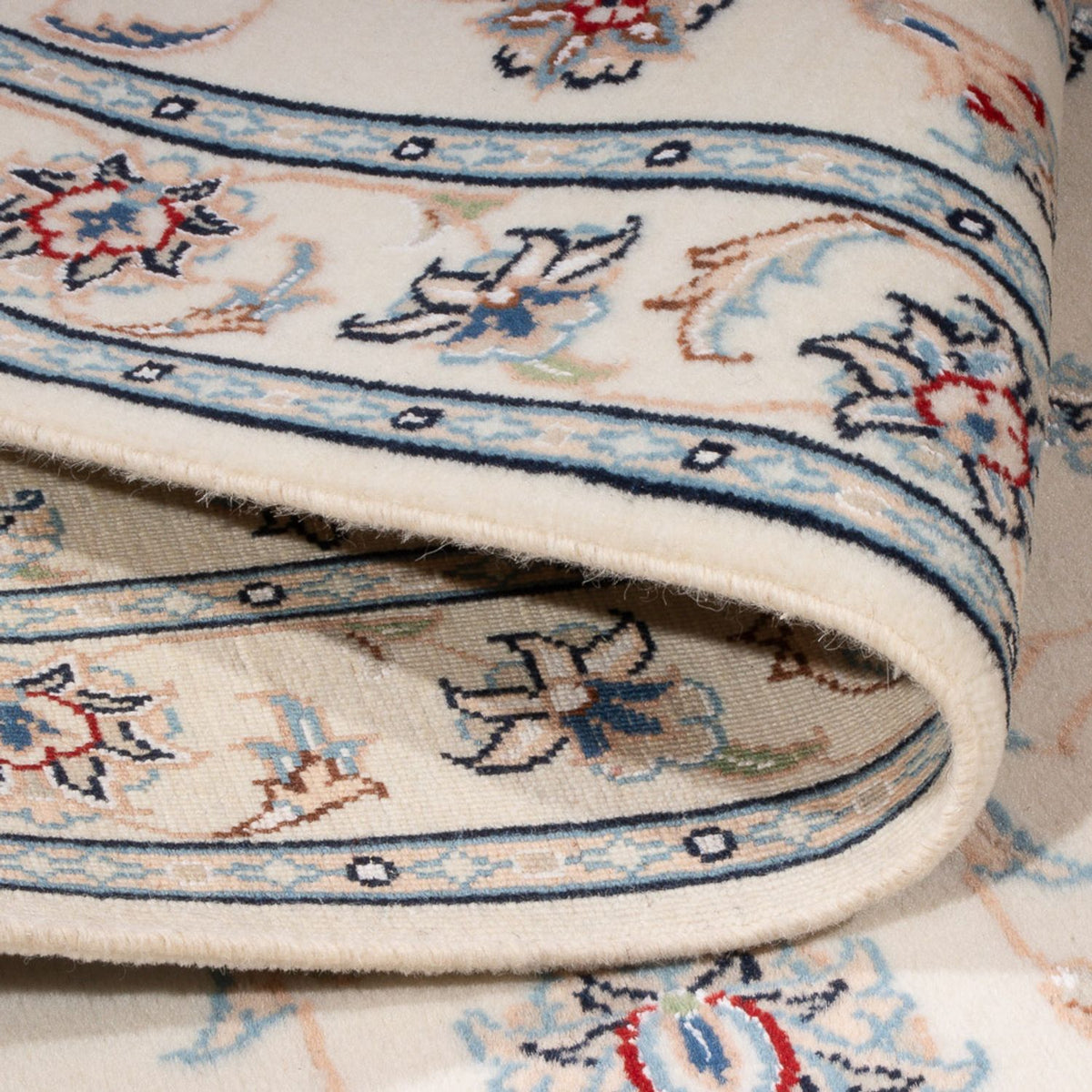 Perserteppich - Nain - Premium - 120 x 81 cm - creme