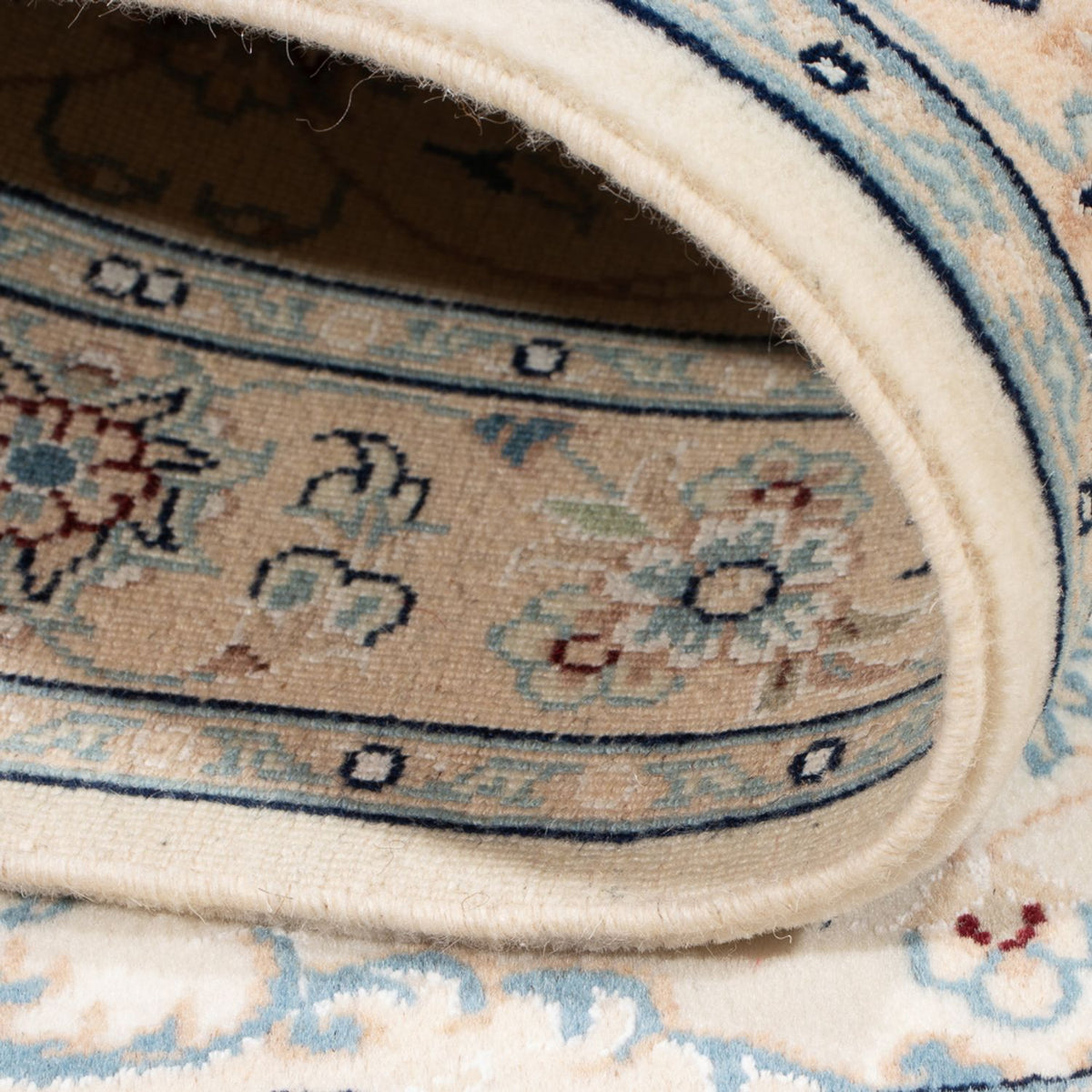 Perserteppich - Nain - Premium - 117 x 80 cm - creme