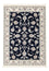 Perserteppich - Nain - Premium - 124 x 82 cm - dunkelblau