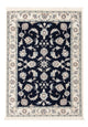 Perserteppich - Nain - Premium - 124 x 82 cm - dunkelblau