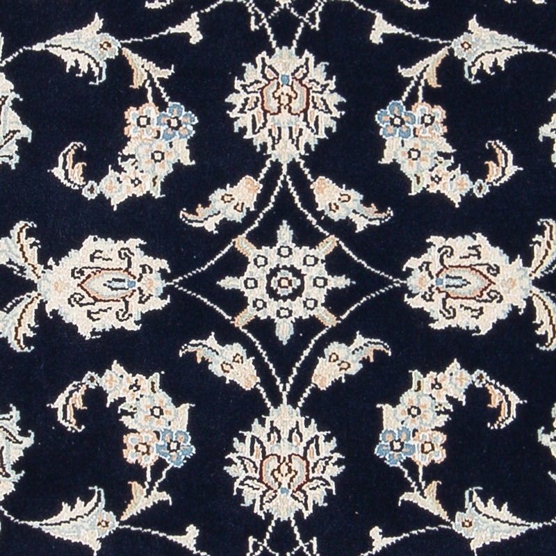 Perserteppich - Nain - Premium - 124 x 82 cm - dunkelblau