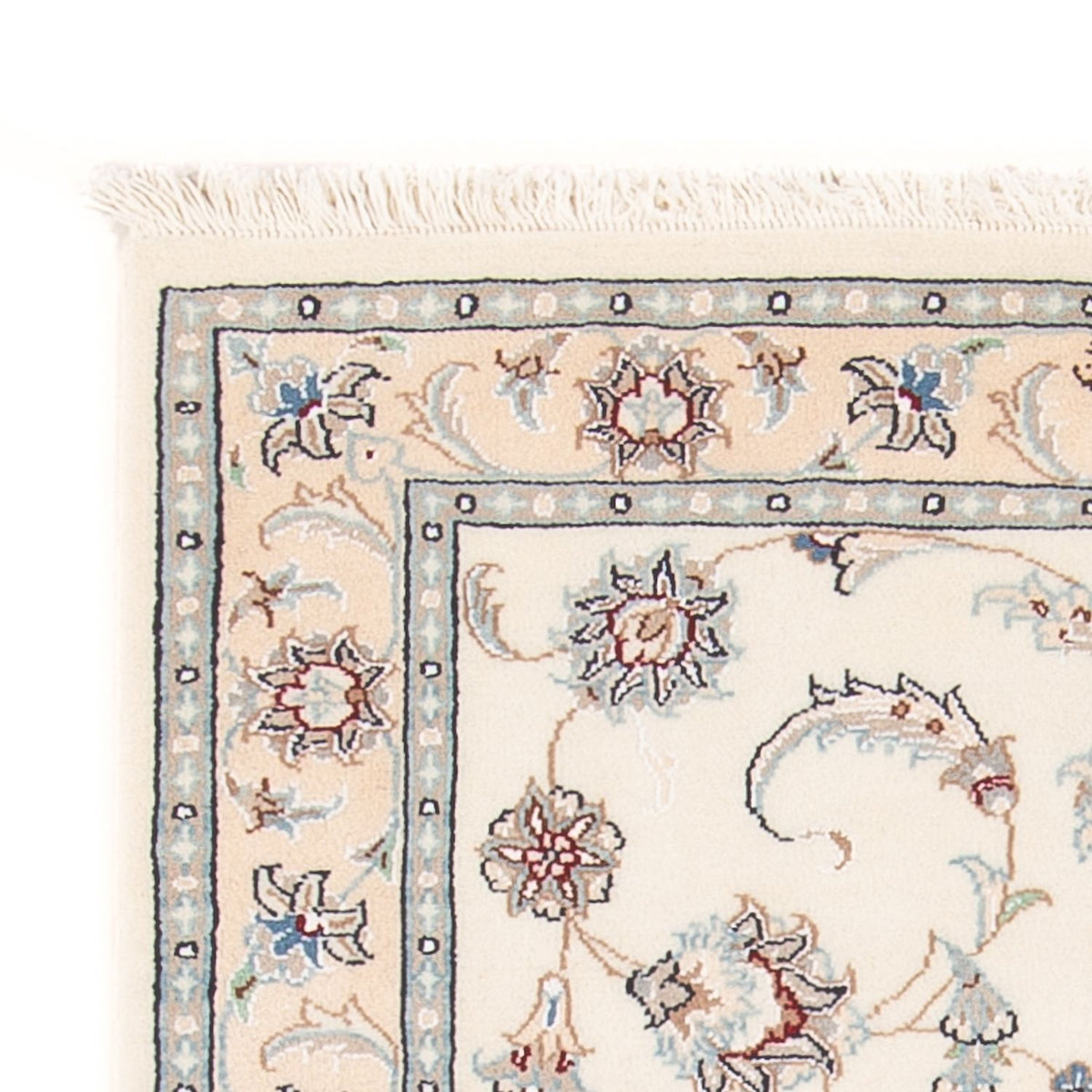 Perserteppich - Nain - Premium - 118 x 80 cm - creme