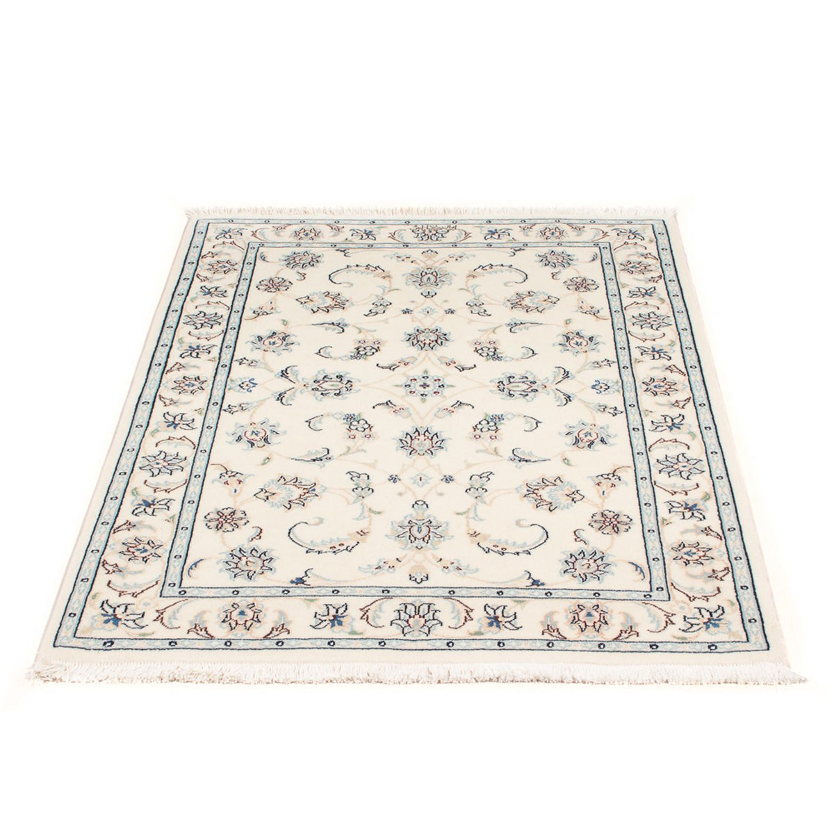 Perserteppich - Nain - Premium - 120 x 81 cm - creme