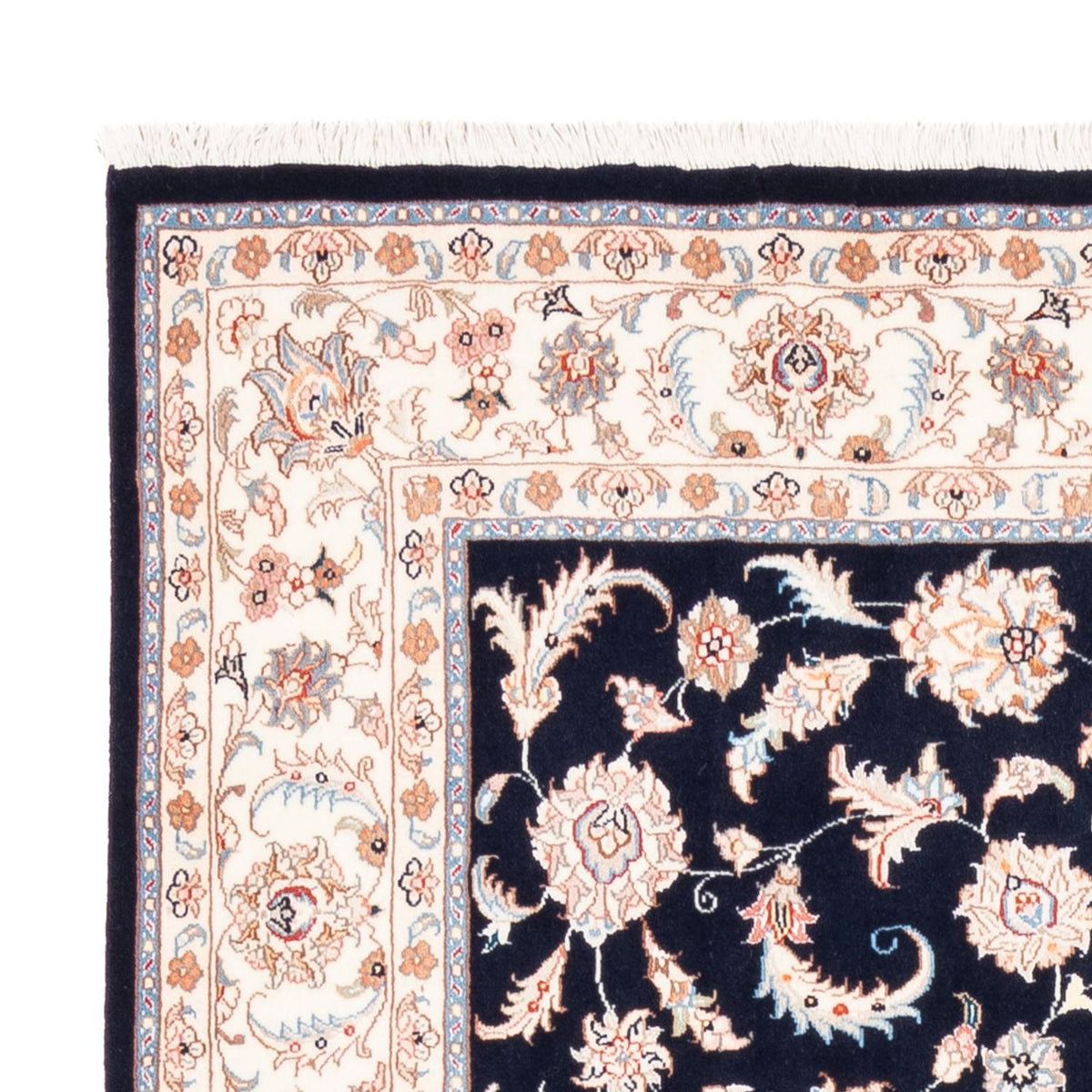 Perserteppich - Täbriz - 200 x 147 cm - dunkelblau