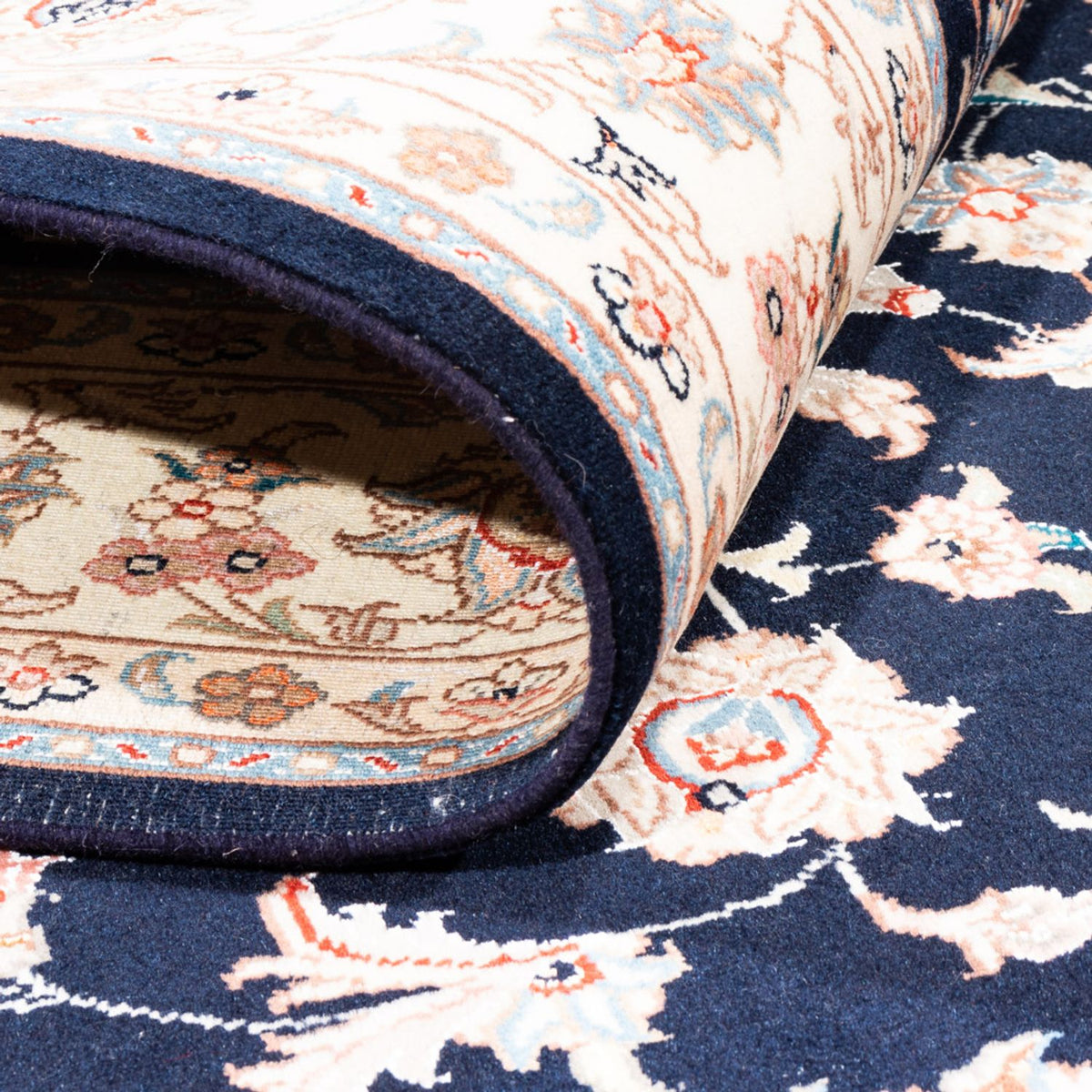 Perserteppich - Täbriz - 200 x 147 cm - dunkelblau