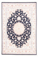 Perserteppich - Täbriz - Royal - 237 x 167 cm - dunkelblau