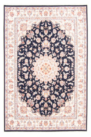 Perserteppich - Täbriz - Royal - 236 x 169 cm - dunkelblau