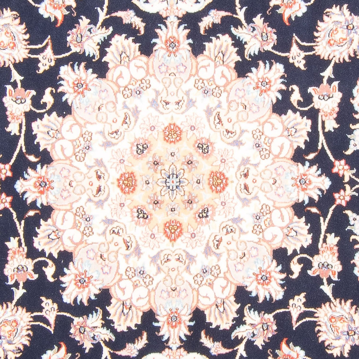 Perserteppich - Täbriz - Royal - 236 x 169 cm - dunkelblau