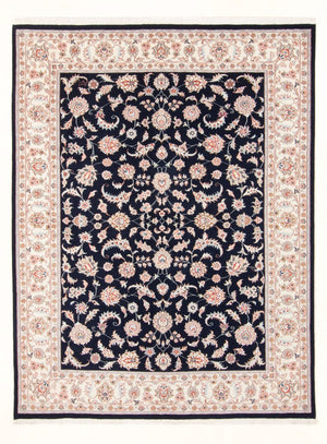 Perserteppich - Täbriz - Royal - 201 x 149 cm - dunkelblau