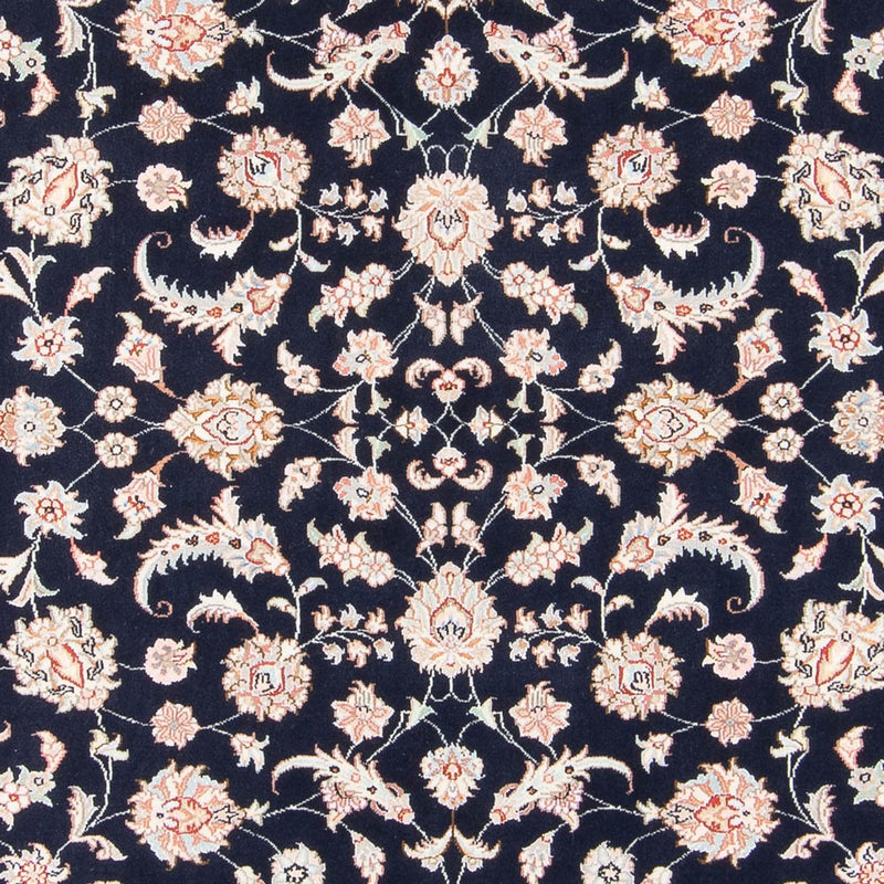Perserteppich - Täbriz - Royal - 201 x 149 cm - dunkelblau