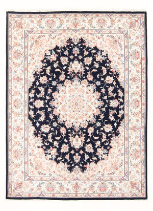Perserteppich - Täbriz - Royal - 203 x 150 cm - dunkelblau