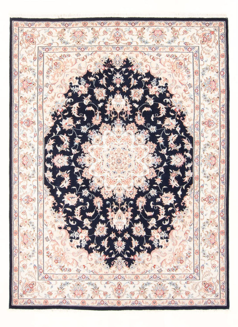 Perserteppich - Täbriz - Royal - 203 x 150 cm - dunkelblau
