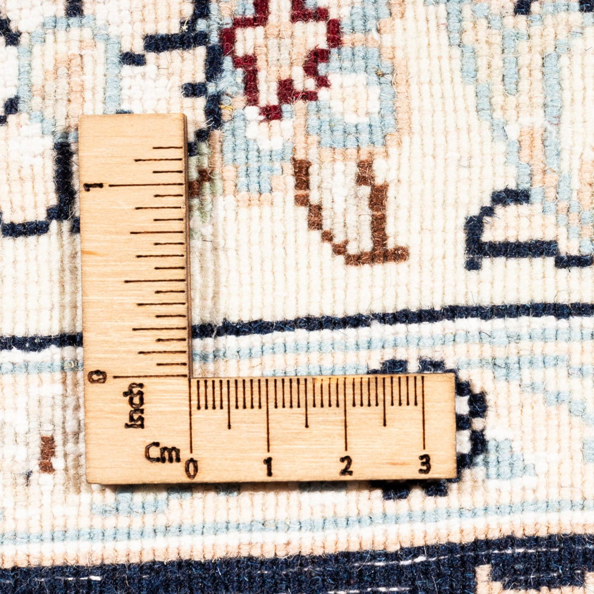 Perserteppich - Nain - Premium - 154 x 107 cm - dunkelblau