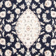 Perserteppich - Nain - Royal - 155 x 105 cm - dunkelblau