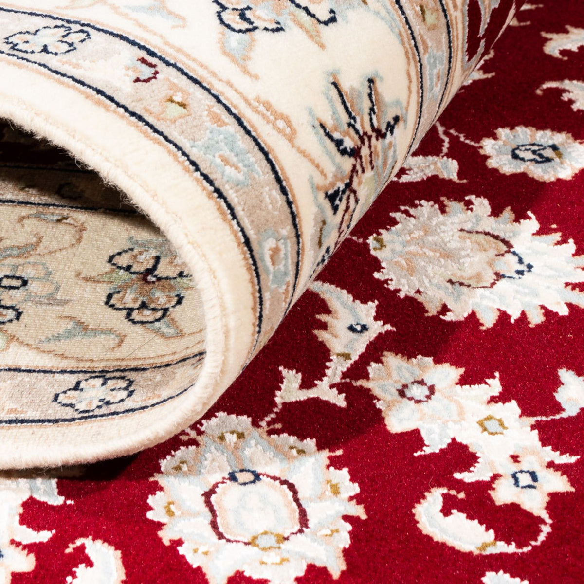 Perserteppich - Nain - Premium - 173 x 117 cm - rot