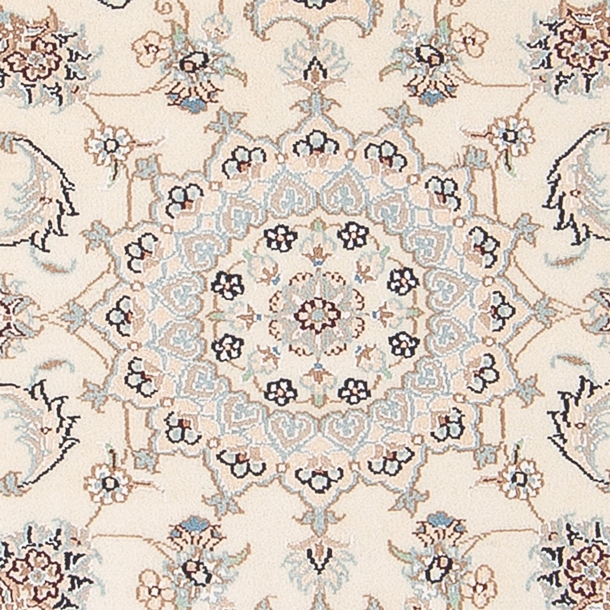 Perserteppich - Nain - Premium - 117 x 80 cm - creme