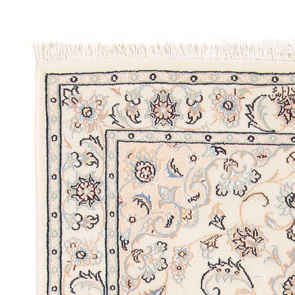 Perserteppich - Nain - Premium - 119 x 80 cm - creme