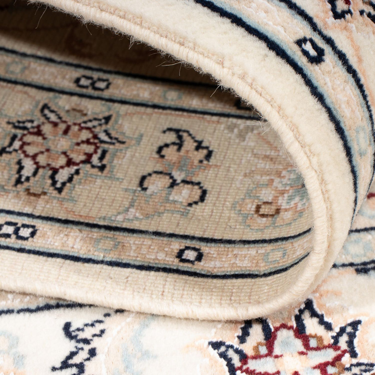 Perserteppich - Nain - Premium - 119 x 80 cm - creme