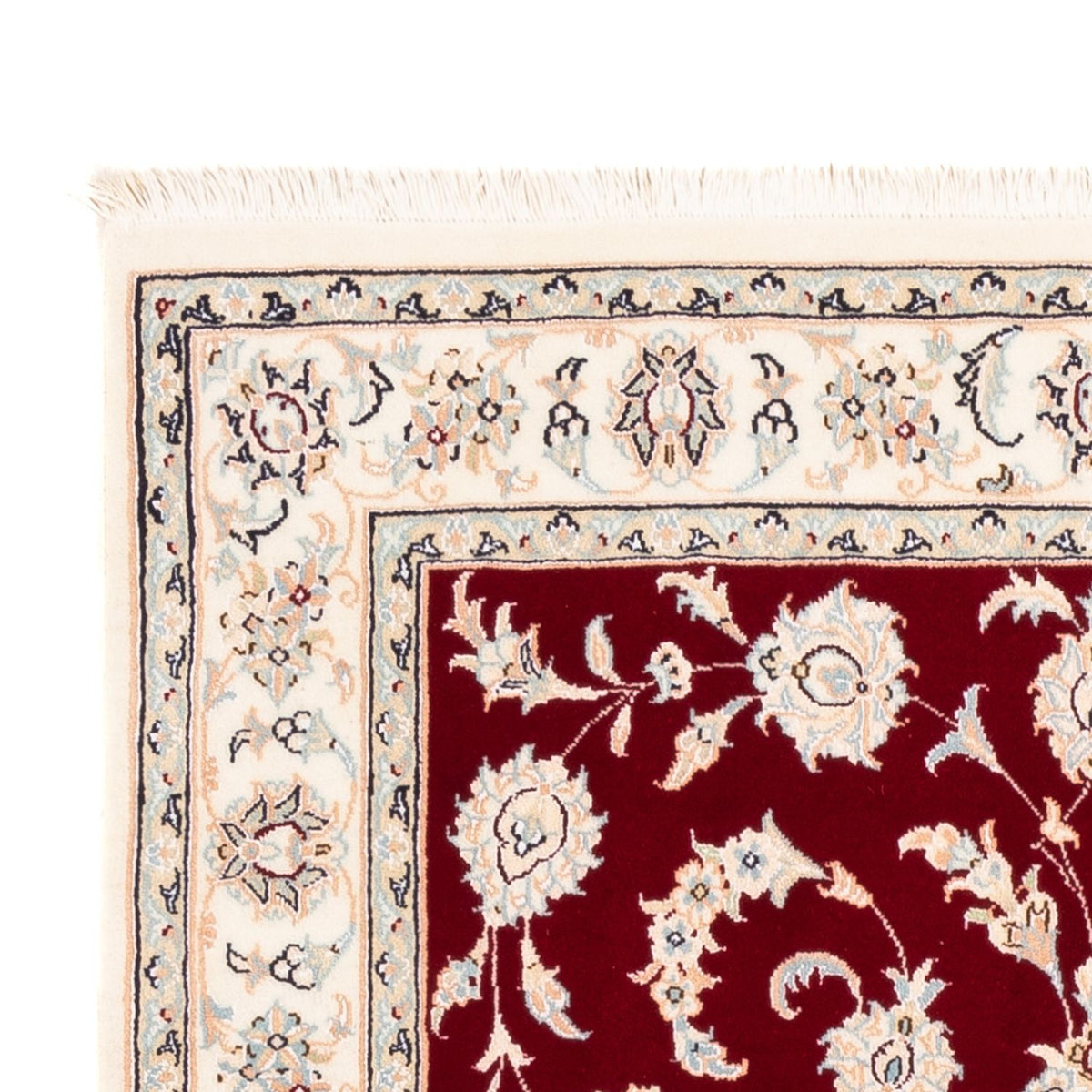 Perserteppich - Nain - Premium - 160 x 108 cm - rot