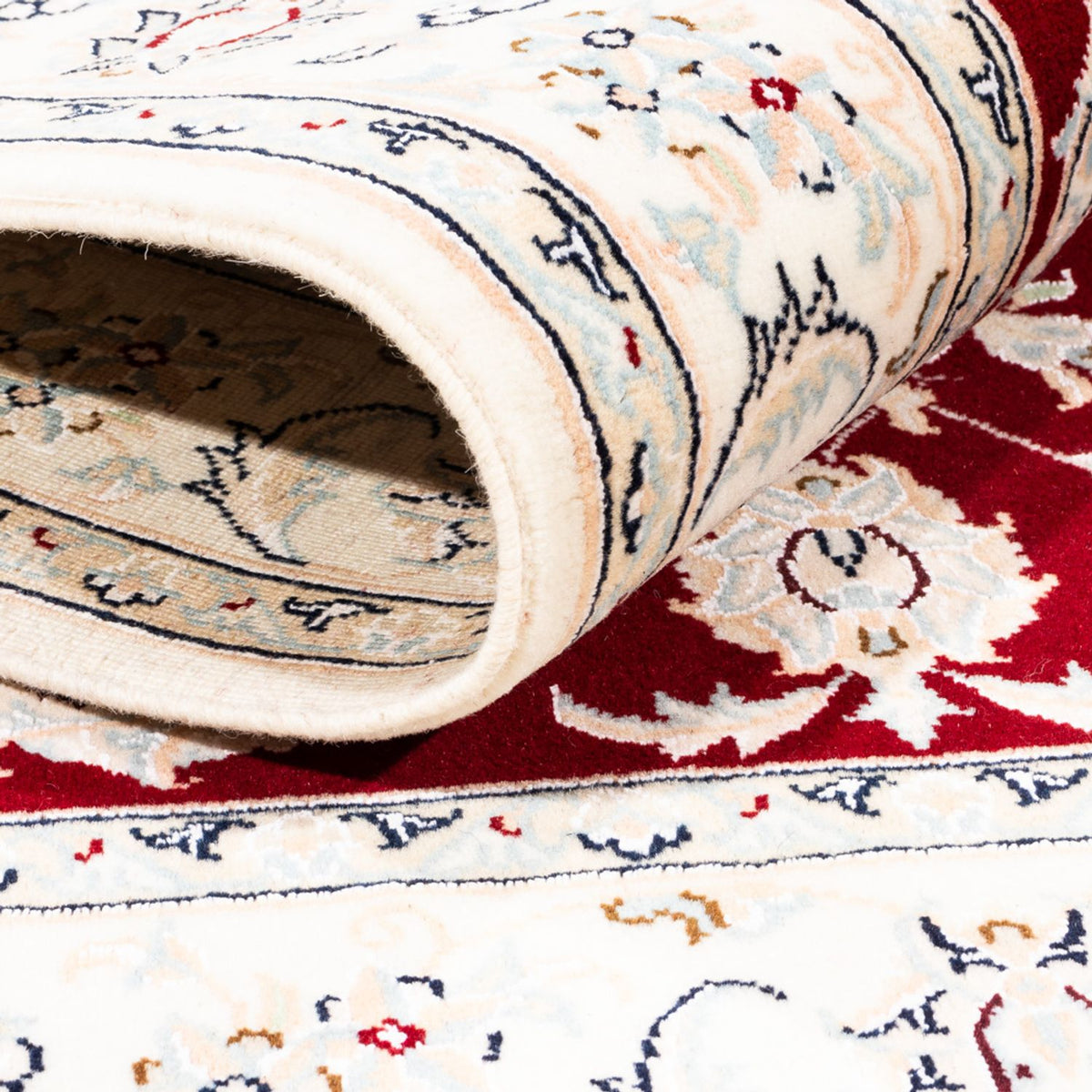 Perserteppich - Nain - Premium - 160 x 108 cm - rot