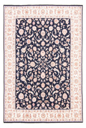 Perserteppich - Täbriz - Royal - 236 x 166 cm - dunkelblau