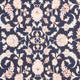 Perserteppich - Täbriz - Royal - 236 x 166 cm - dunkelblau