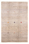 Gabbeh Persisch Teppich 212x302cm - Perserteppich Wollteppich - natur - Rechteckig / Natur / 212 x 302 cm Rechteckig
