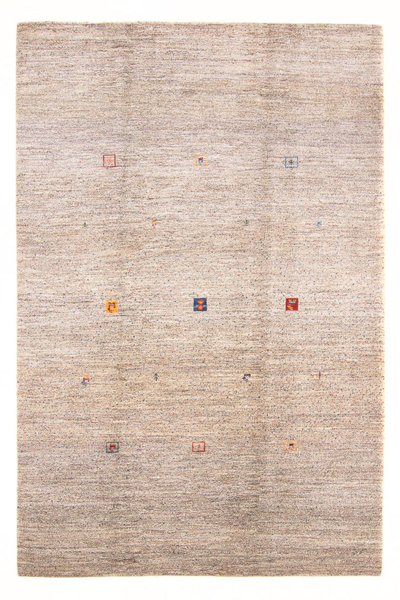 Gabbeh Teppich - Perser - 302 x 212 cm - natur