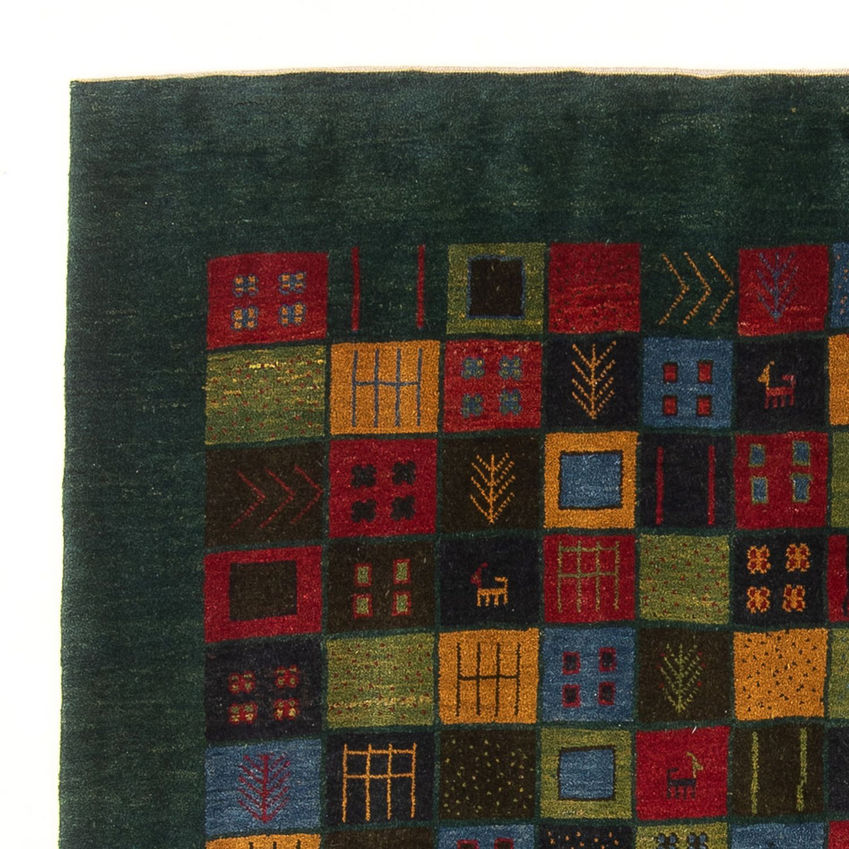 Gabbeh Persisch Teppich 174x234cm - Perserteppich Wollteppich